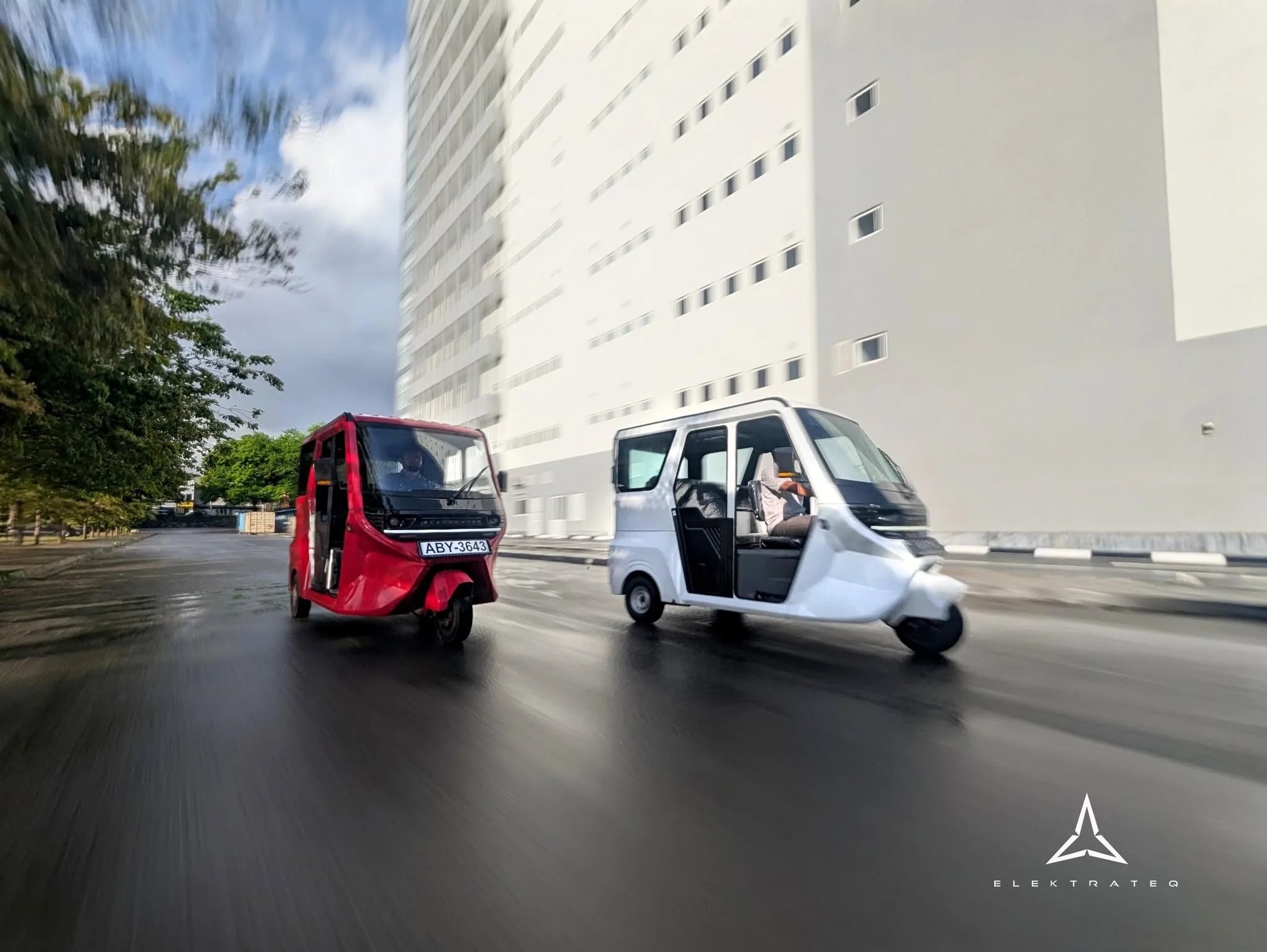 Elektrateq ETX vehicles on the road